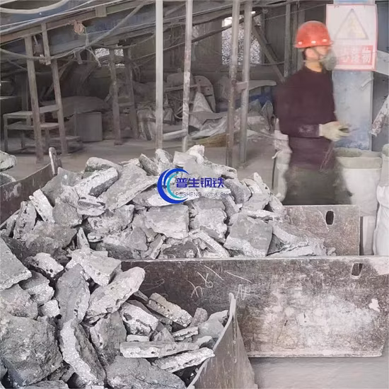 Vendita calda Ferro medio di carbonio Prezzo basso Cromo Ferrocromo Fecr dalla fabbrica Consegna rapida