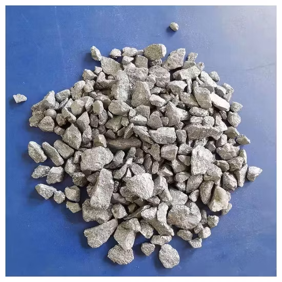 Ferrosilicio in pezzi di lega di calcio e silicio